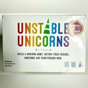 Unstable Unicorns Card Game – New Sealed Party Game